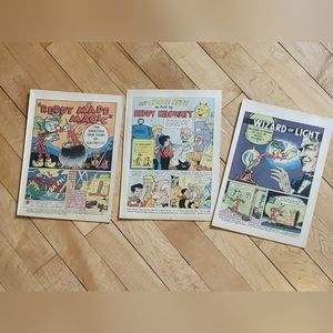 Lot of three Reddy Kilowatt comic books
